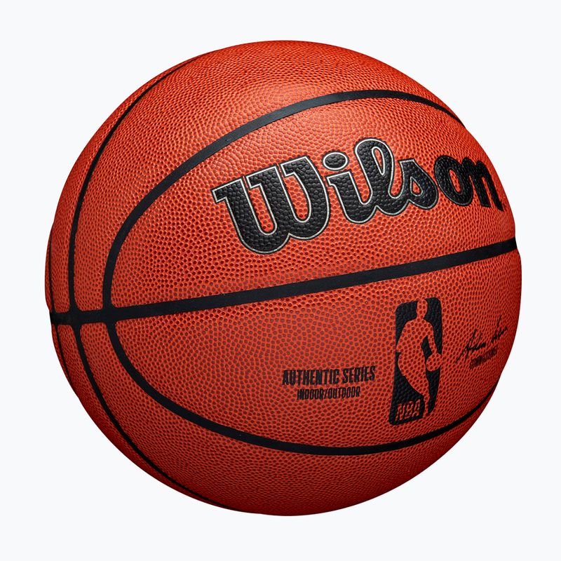 Wilson NBA баскетбол Автентичен вътрешен външен оранжев размер 6 2