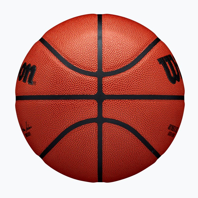 Wilson NBA баскетбол Автентичен вътрешен външен оранжев размер 6 4
