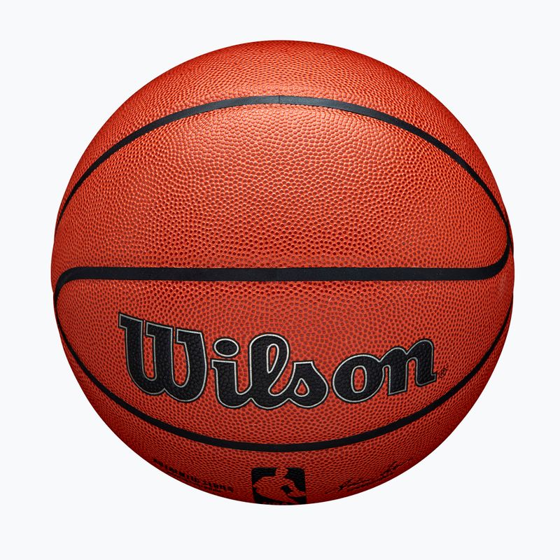 Wilson NBA баскетбол Автентичен вътрешен външен оранжев размер 6 5