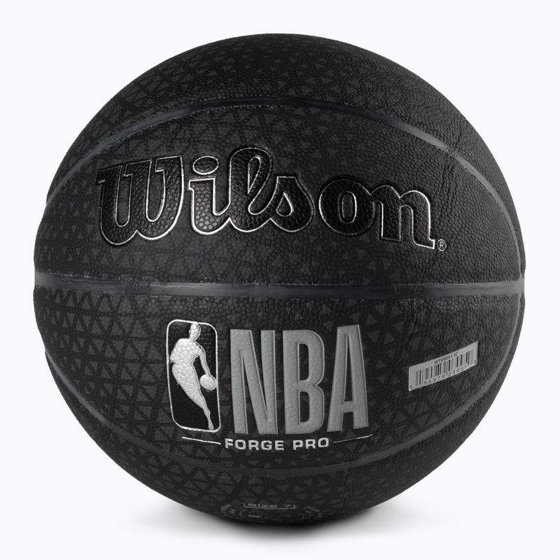 Wilson NBA Forge Pro Печатни баскетболни топки черни WTB8001XB07 5