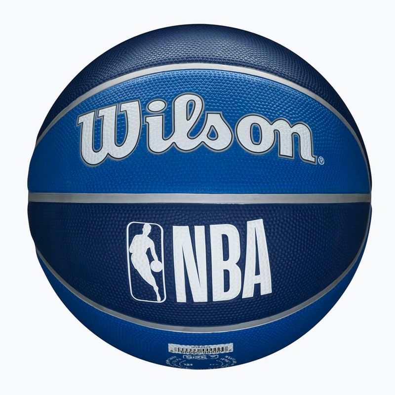 Wilson NBA Team Tribute Dallas Mavericks баскетболна топка синя WTB1300XBDAL 3