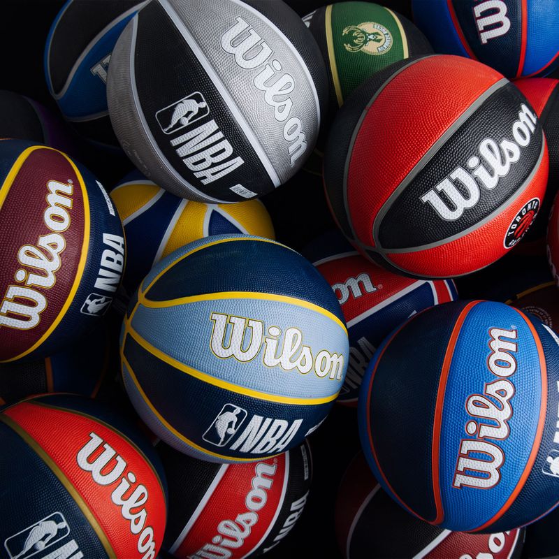 Wilson NBA Team Tribute San Antonio Spurs баскетбол сив WTB1300XBSAN 4