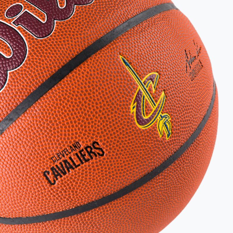 Wilson NBA Team Alliance Cleveland Cavaliers баскетбол кафяв WTB3100XBCLE 3