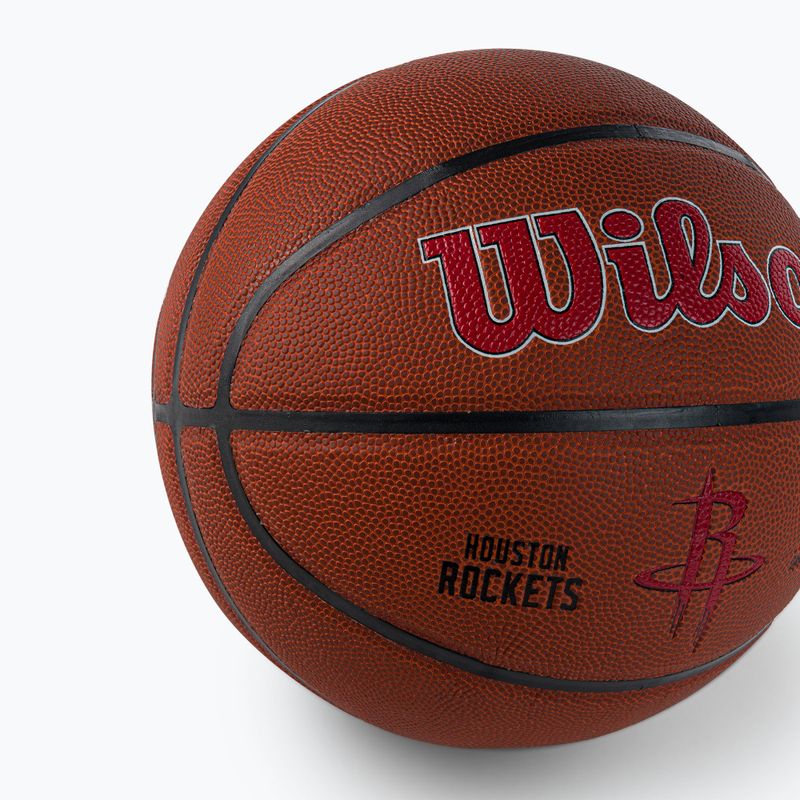 Wilson NBA Team Alliance Houston Rockets баскетбол кафяв WTB3100XBHOU 3