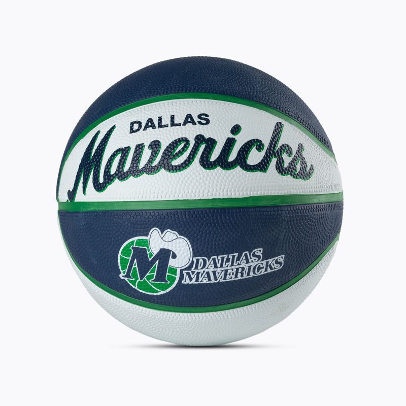 Мини баскетбол Wilson NBA Team Retro Mini Dallas Mavericks тъмносин WTB3200XBDAL