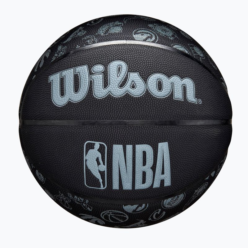 Wilson NBA All Team баскетбол черен размер 6