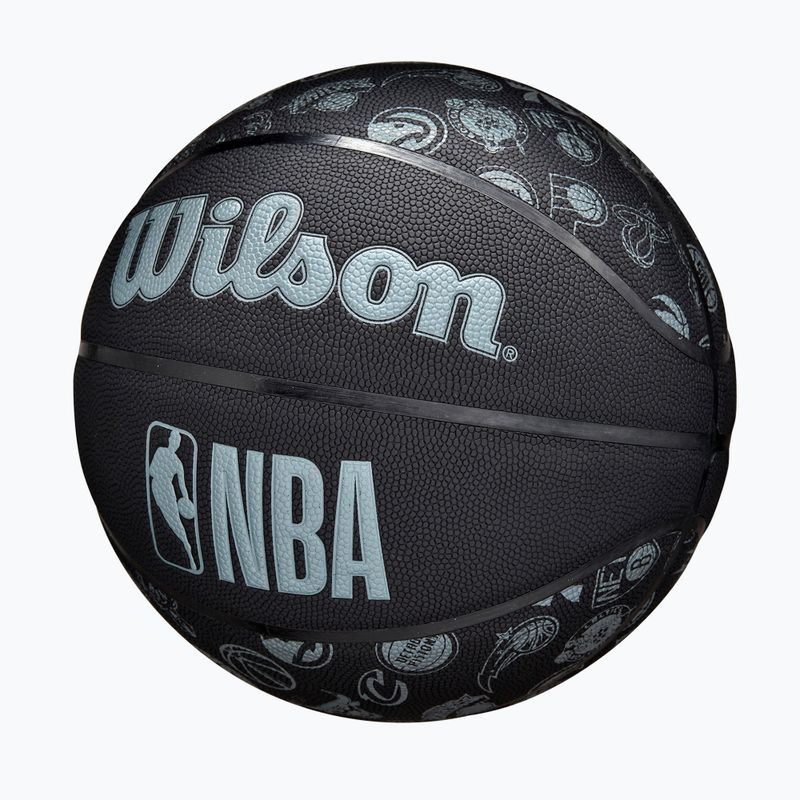 Wilson NBA All Team баскетбол черен размер 6 6