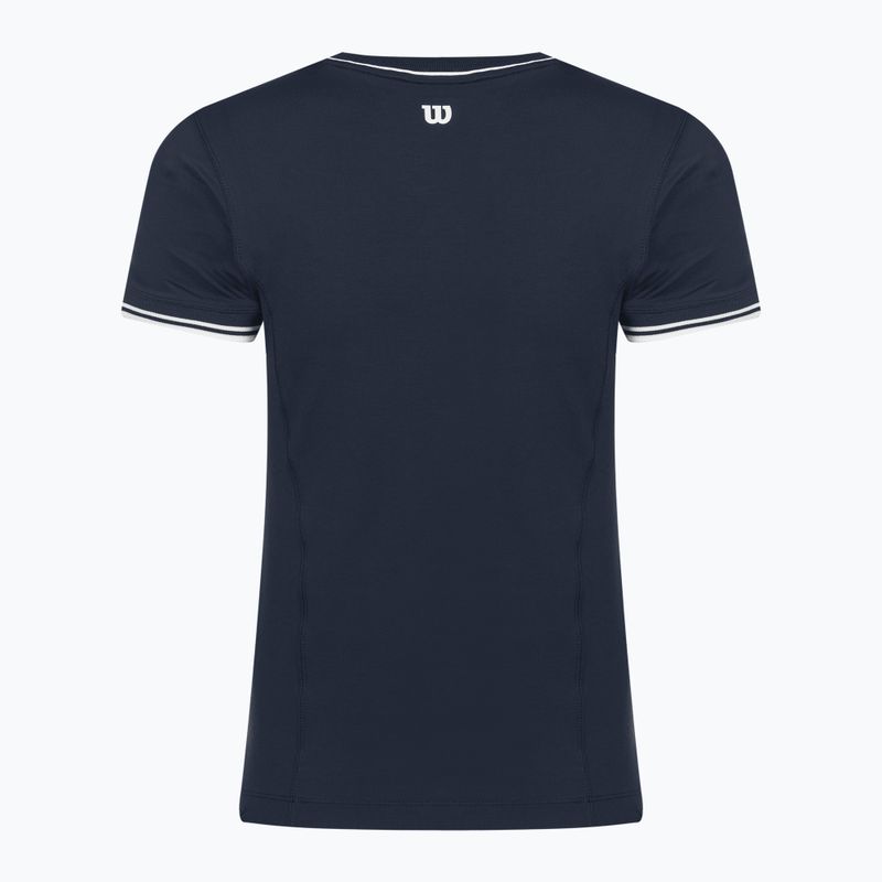 Дамска тениска Wilson Team Seamless classic navy 2