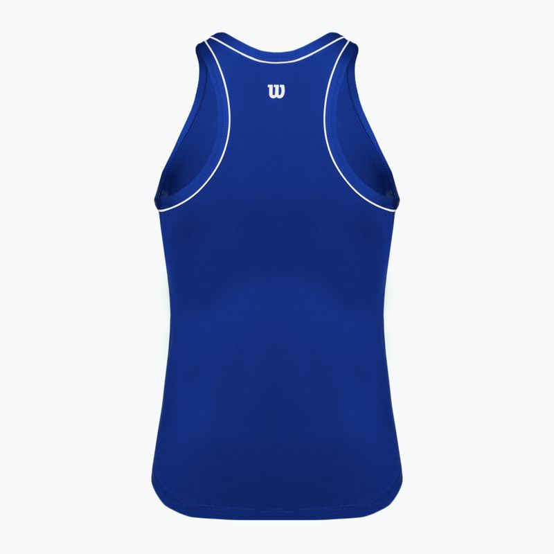 Дамска тениска Wilson Team Tank royal blue 2