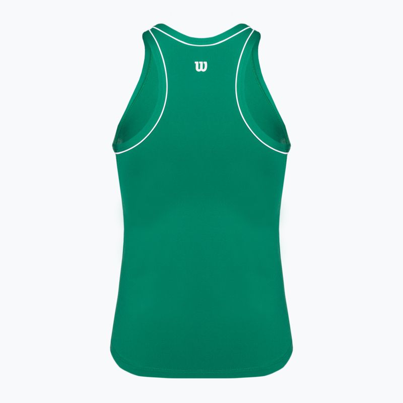 Дамска тениска Wilson Team Tank courtside green 2