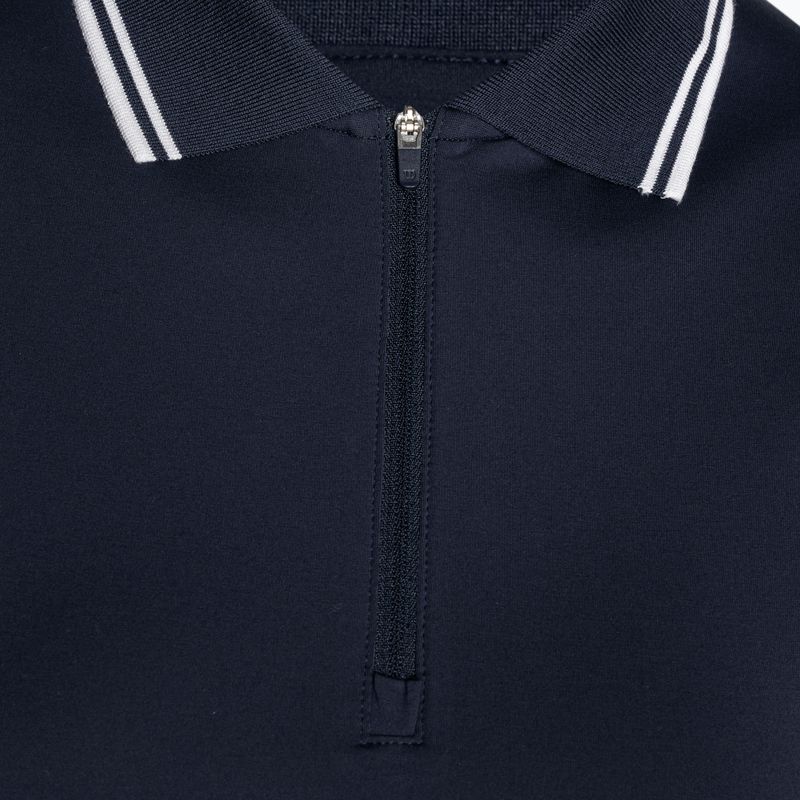 Дамска тениска Wilson Team Polo classic navy 3