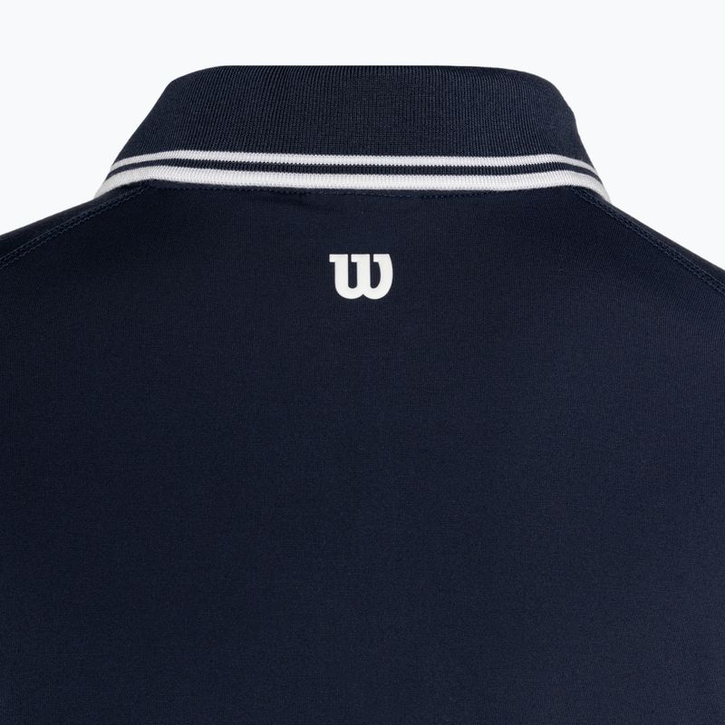 Дамска тениска Wilson Team Polo classic navy 4