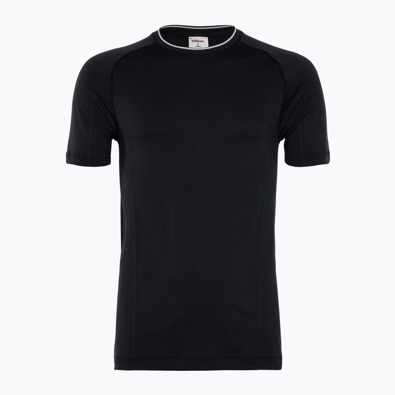 Мъжка тениска Wilson Team Seamless Crew black