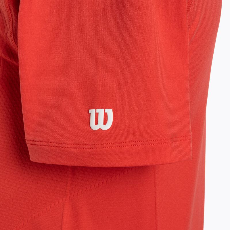 Мъжка тениска Wilson Team Seamless Crew infrared 4