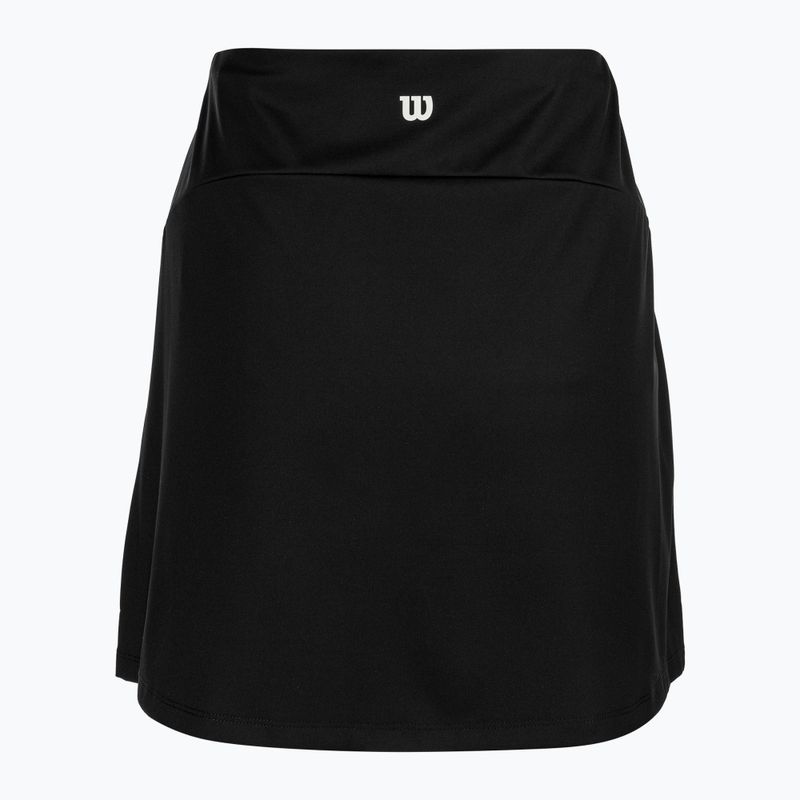 Дамска пола Wilson Team Flat Front black 2