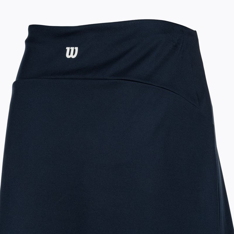 Дамска пола Wilson Team Flat Front classic navy 4