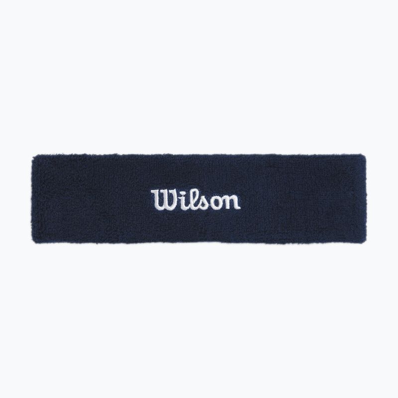 Лента за глава Wilson Headband classic navy