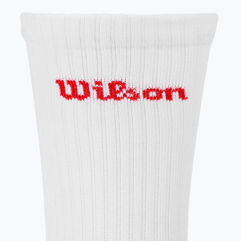 Чорапи Wilson Crew Logo 3 чифта bright white 3