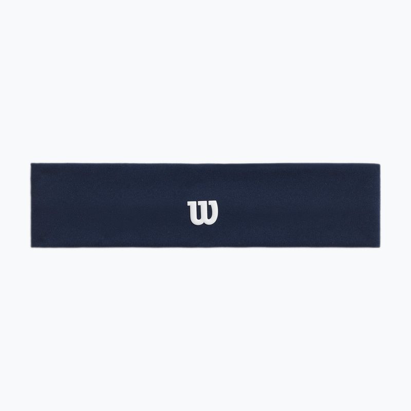 Лента за глава Wilson Wide Headband classic navy