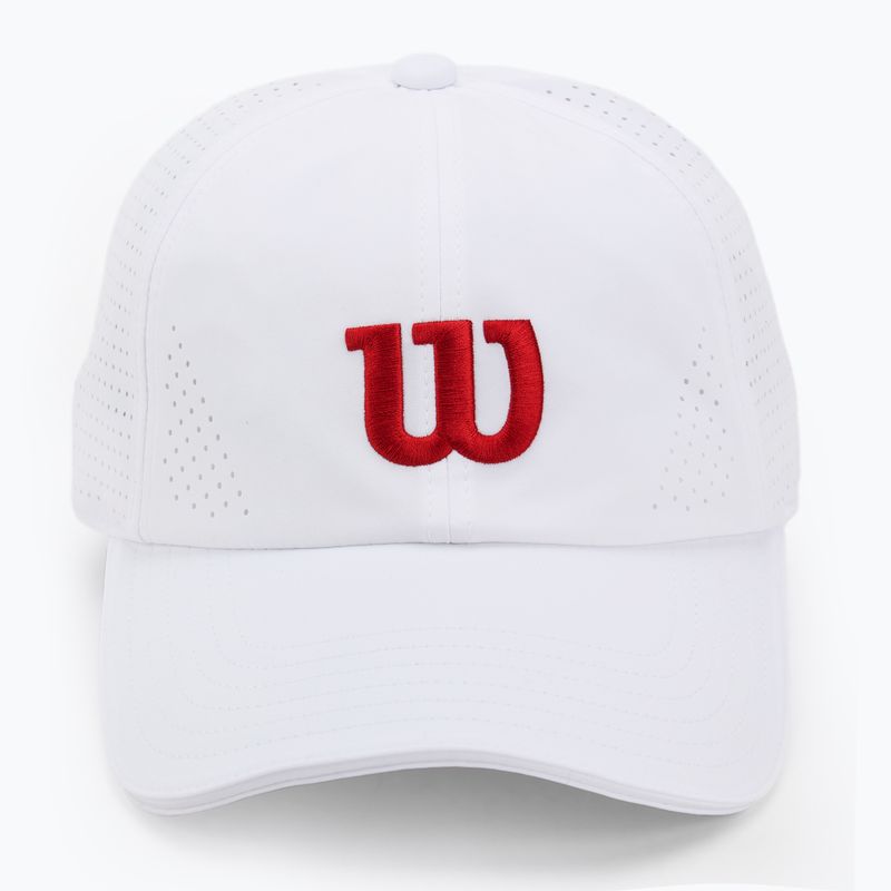 Шапка с козирка Wilson Active Perforated Cap bright white / infrared 2