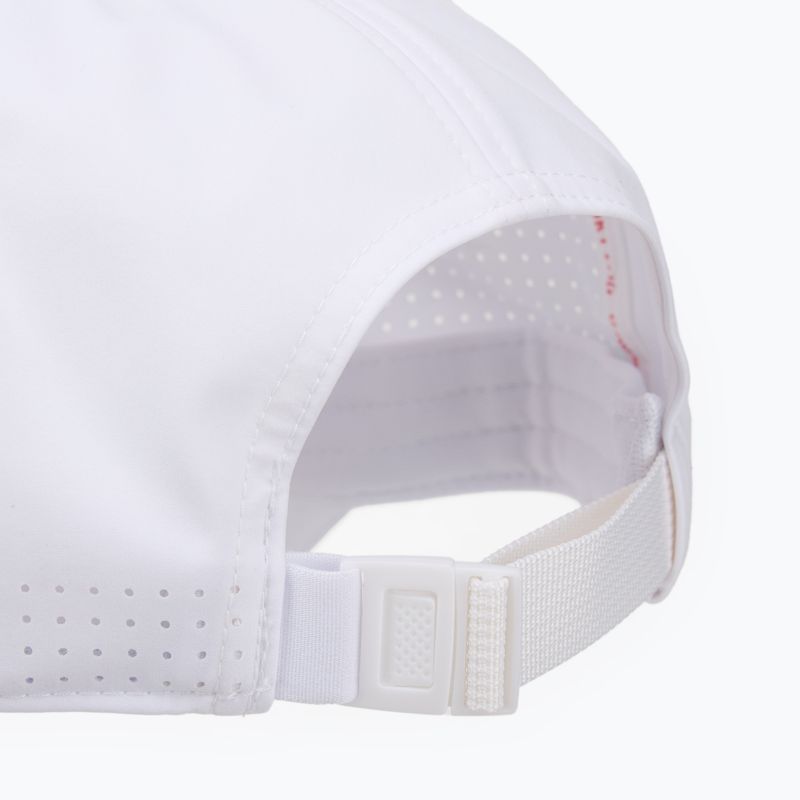 Шапка с козирка Wilson Active Perforated Cap bright white / infrared 4