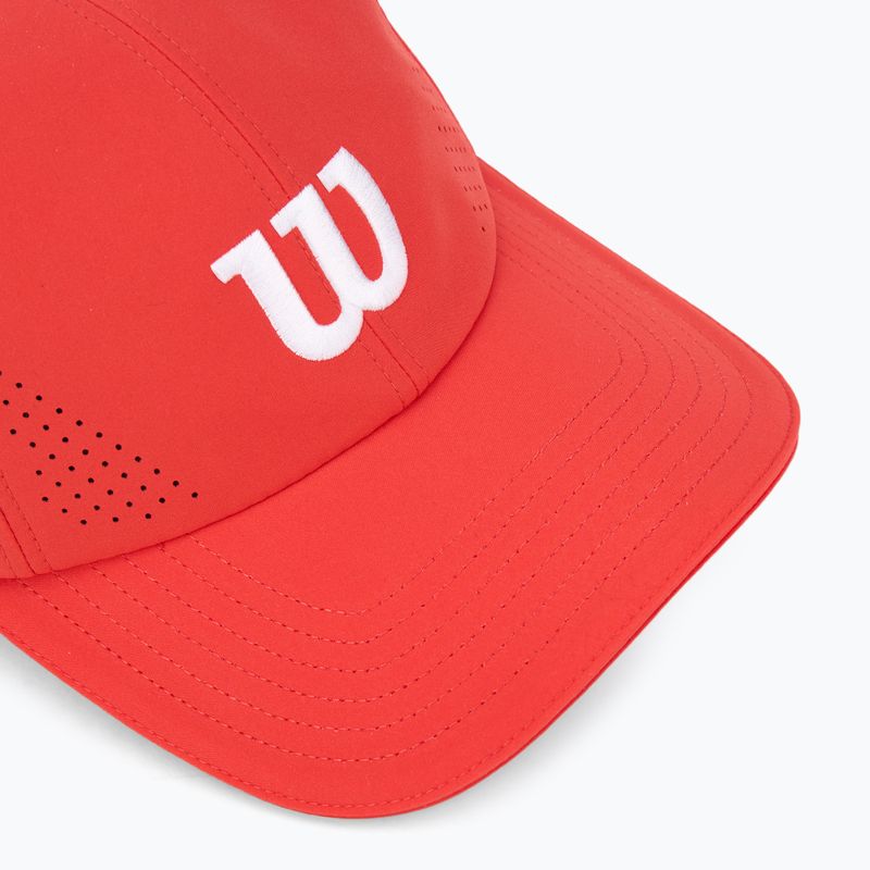 Шапка с козирка Wilson Active Perforated Cap infrared 3