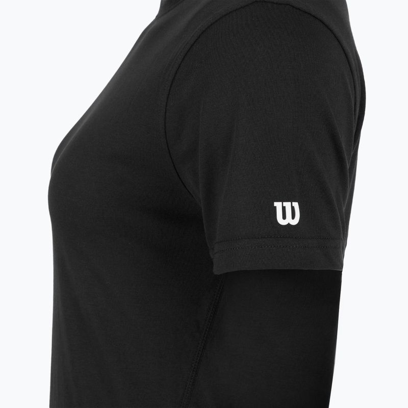 Дамска тенис фланелка Wilson Team Graphic W black 3