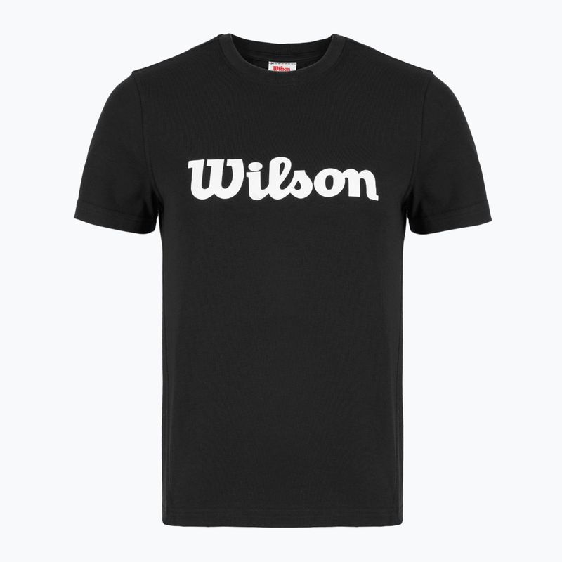 Дамска тенис фланелка Wilson Team Graphic Script W black script