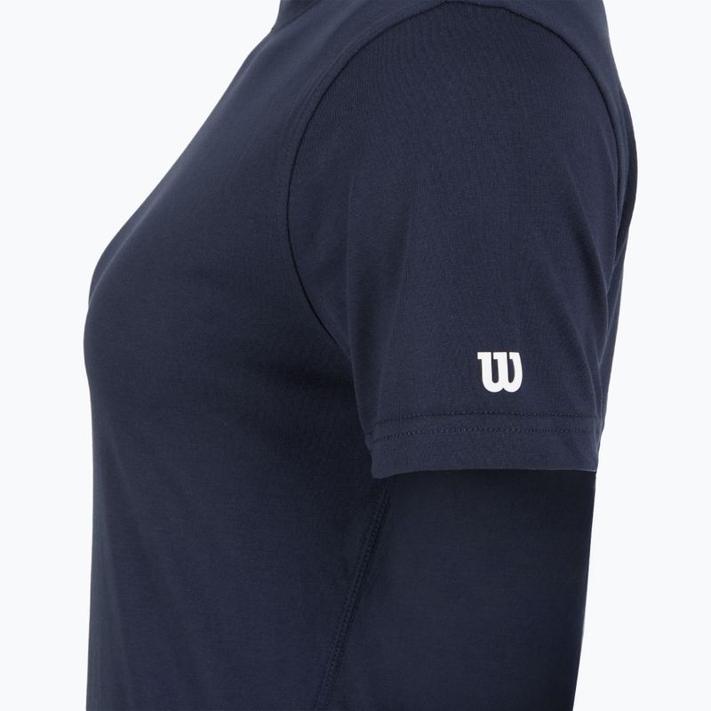 Дамска тенис фланелка Wilson Team Graphic W classic navy 3