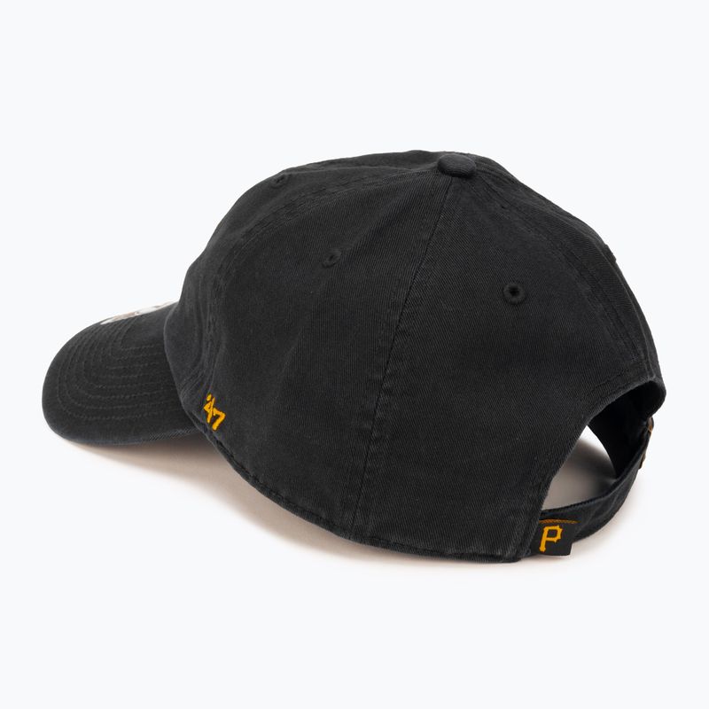 47 Марка MLB Pittsburgh Pirates CLEAN UP бейзболна шапка черна 3