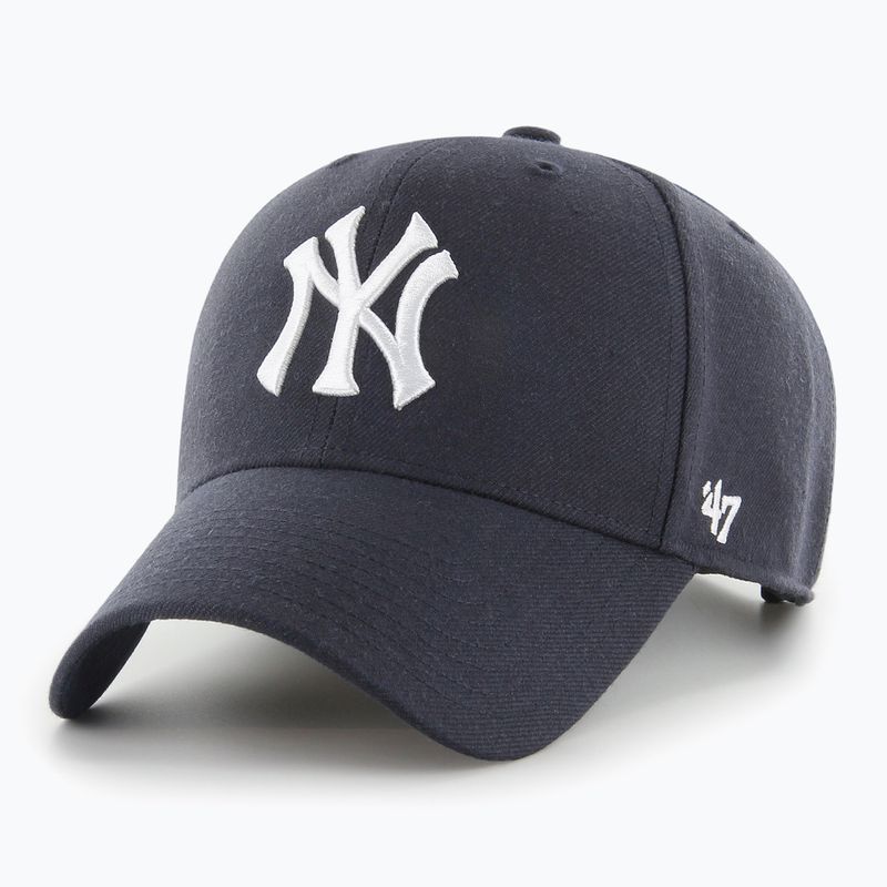 Бейзболна шапка 47 Brand MLB New York Yankees MVP SNAPBACK B-MVPSP17WBP timber blue