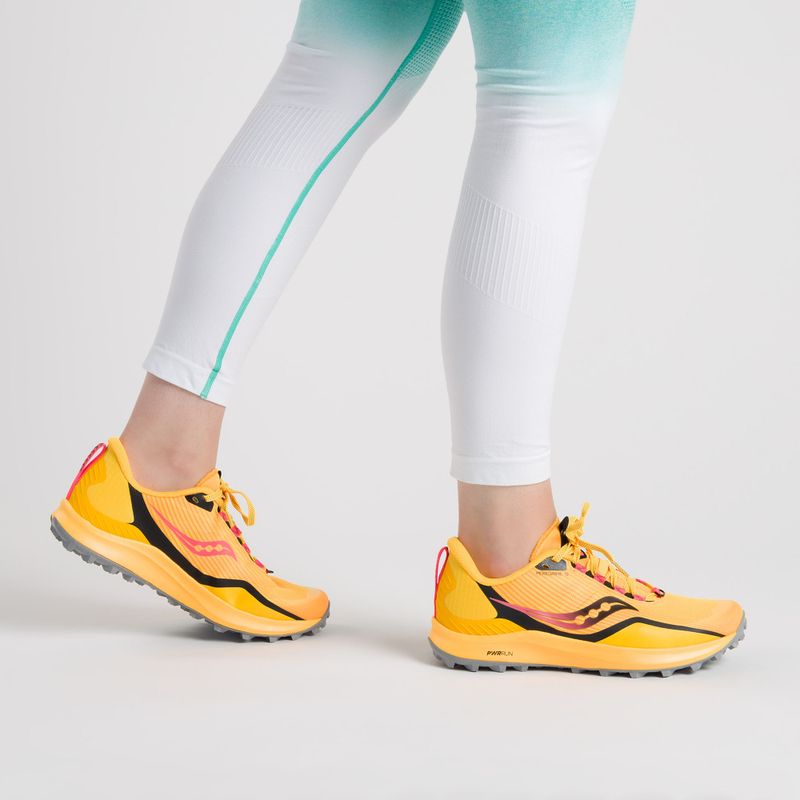 Дамски обувки за бягане Saucony Peregrine 12 yellow S10737-16 2