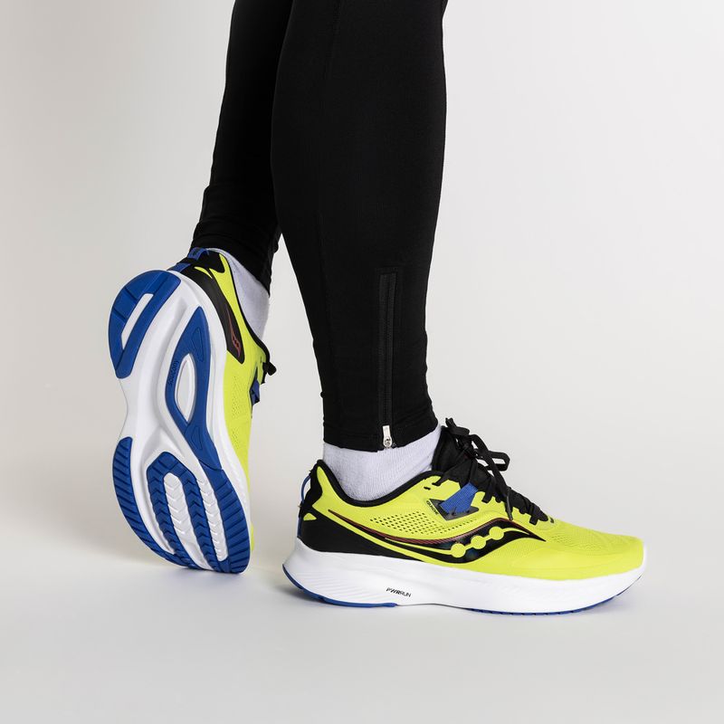 Мъжки обувки за бягане Saucony Guide 15 acid/blue once 2