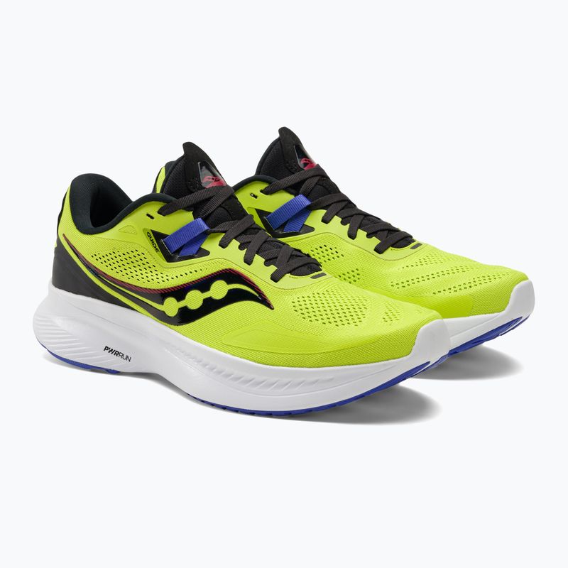 Мъжки обувки за бягане Saucony Guide 15 acid/blue once 4