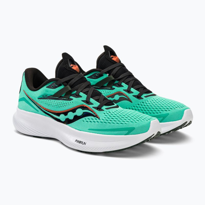 Мъжки обувки за бягане Saucony Ride 15 cool mint/zest S20729-125 4