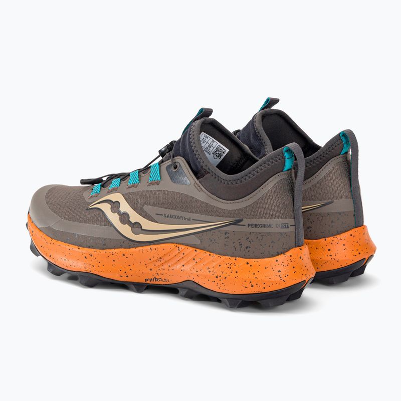 Мъжки обувки за бягане Saucony Peregrine 13 St umber/basalt 3