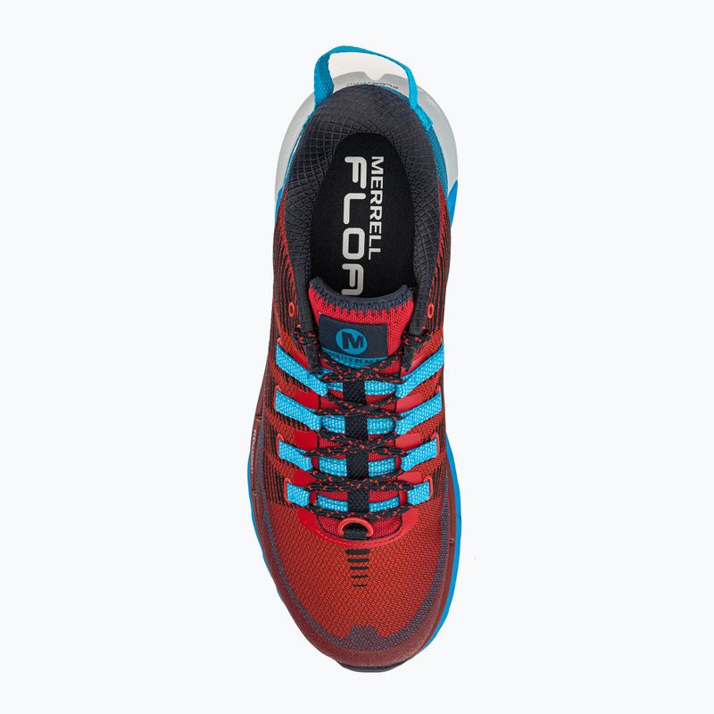 Мъжки обувки за бягане Merrell Agility Peak 4 червено-сини J067463 7