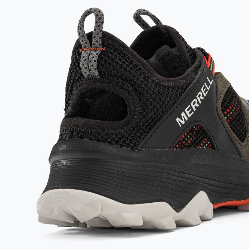 Мъжки ботуши за туризъм Merrell Speed Strike LTR Sieve black/tangerine 9