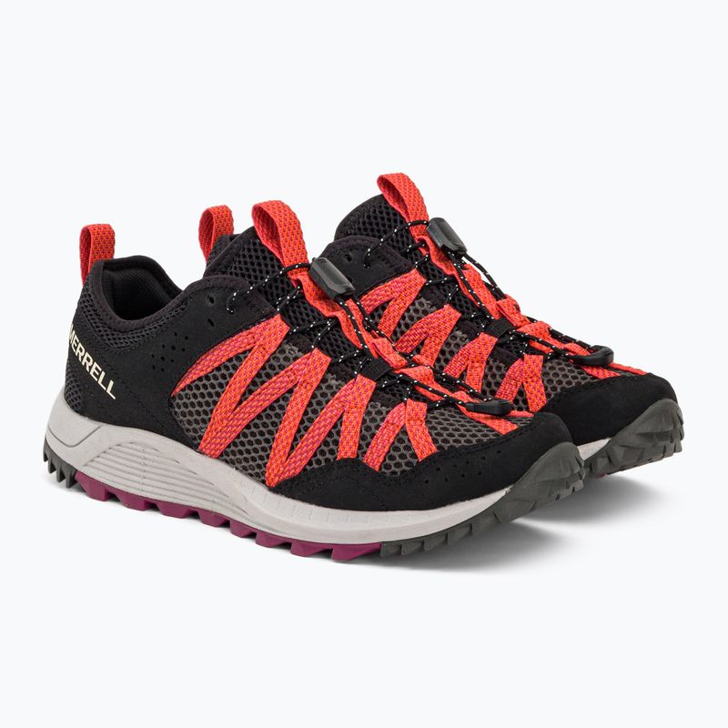 Дамски туристически обувки Merrell Wildwood Aerosport black/hi c 4