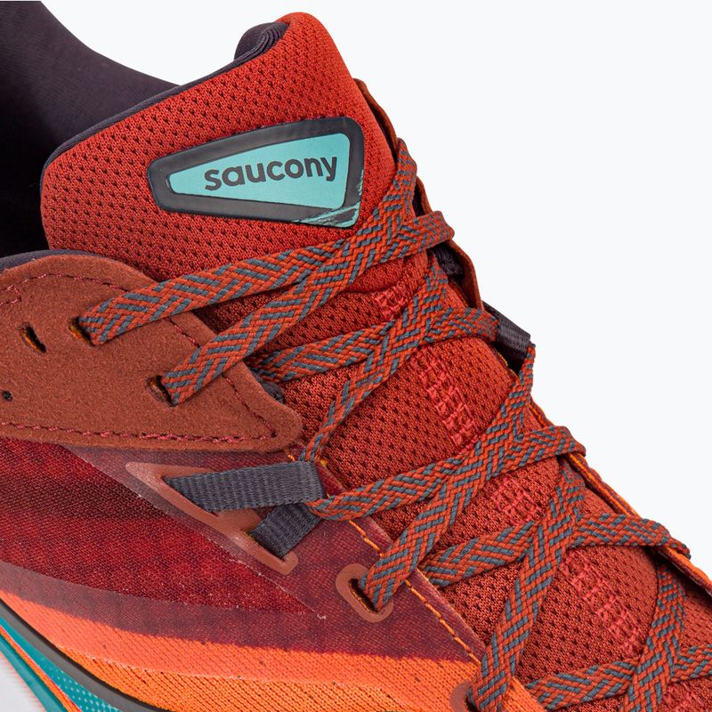 Мъжки обувки за бягане Saucony Ride 16 оранжево-червени S20830-25 8