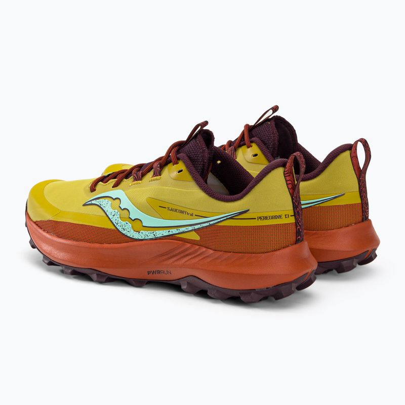 Мъжки обувки за бягане Saucony Peregrine 13 yellow-orange S20838-35 4