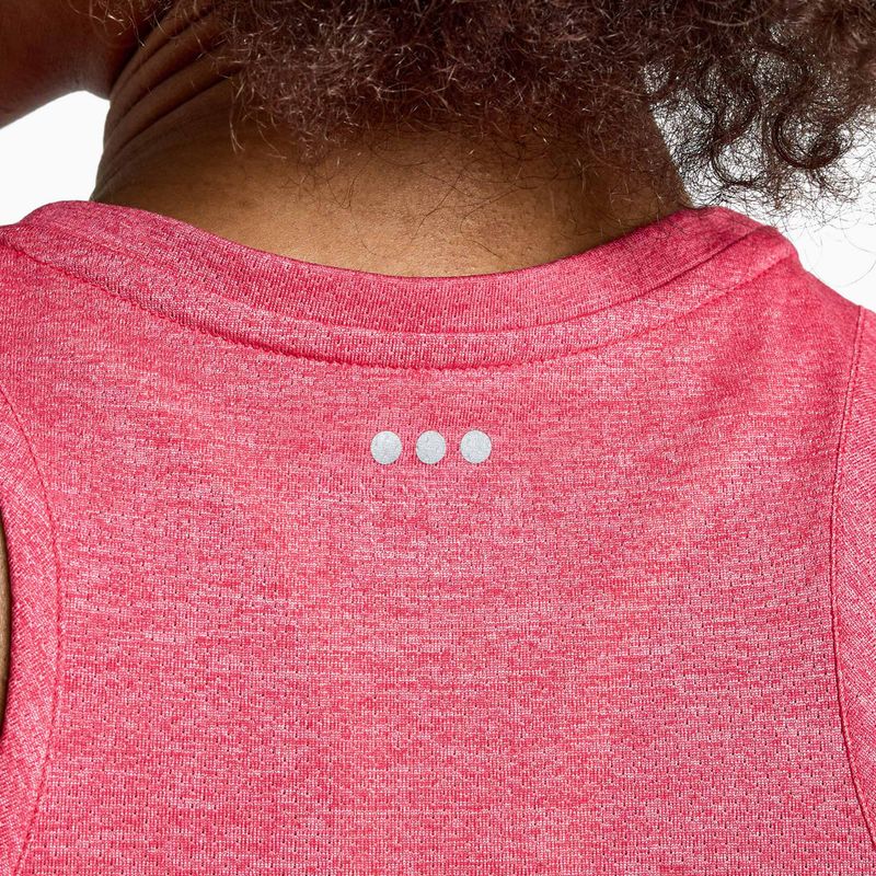 Дамска тениска за бягане Saucony Stopwatch Singlet pink SAW800369-ROH 4