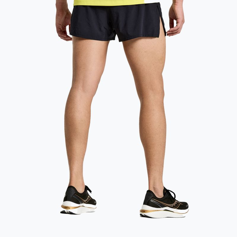 Мъжки шорти за бягане Saucony Outpace 2.5" Split black SAM800326-BK 2