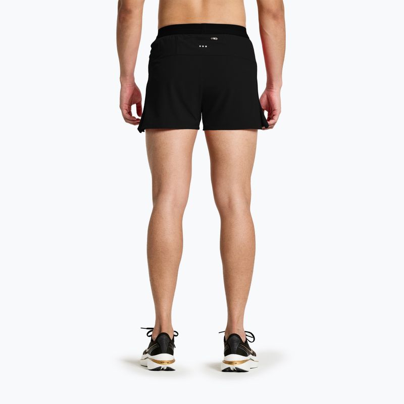 Мъжки шорти за бягане Saucony Outpace 3" черни 2
