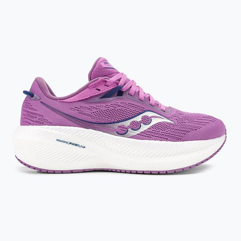 Дамски обувки за бягане Saucony Triumph 21 grape/indigo 2