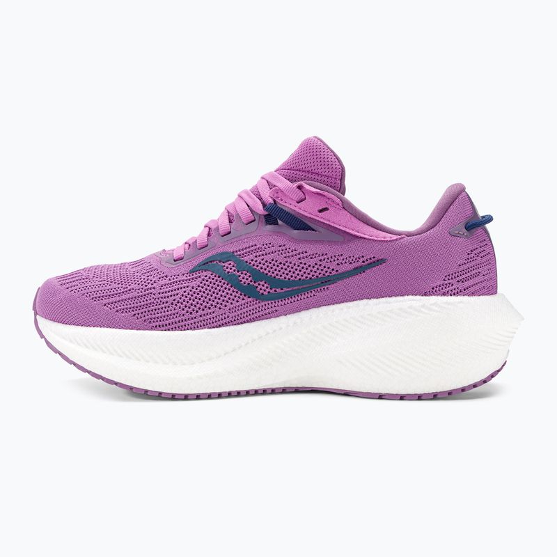 Дамски обувки за бягане Saucony Triumph 21 grape/indigo 3