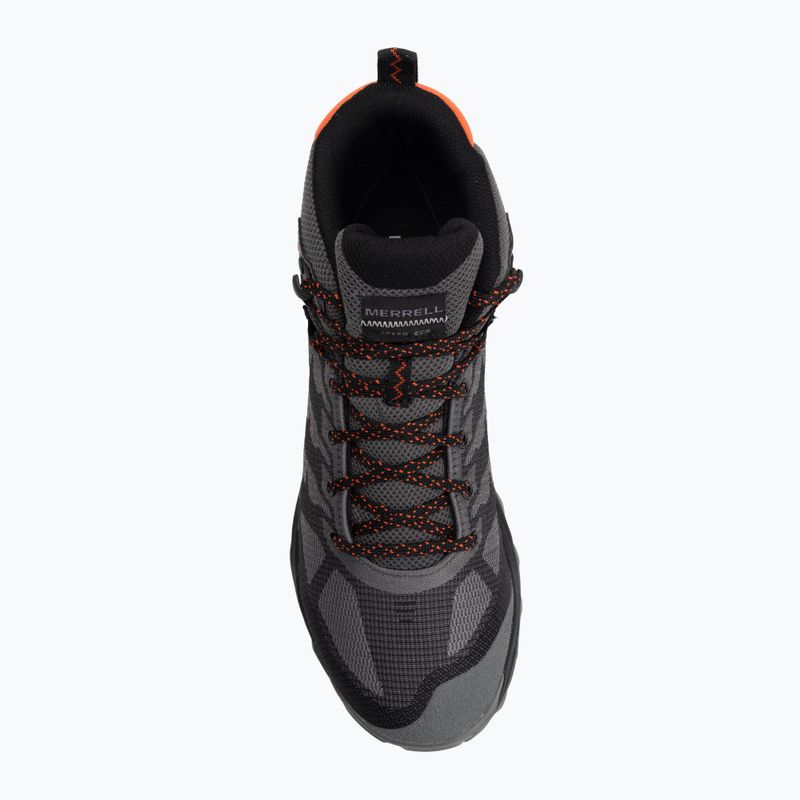 Мъжки обувки Merrell Speed Eco Mid WP charcoal/tangerine 5