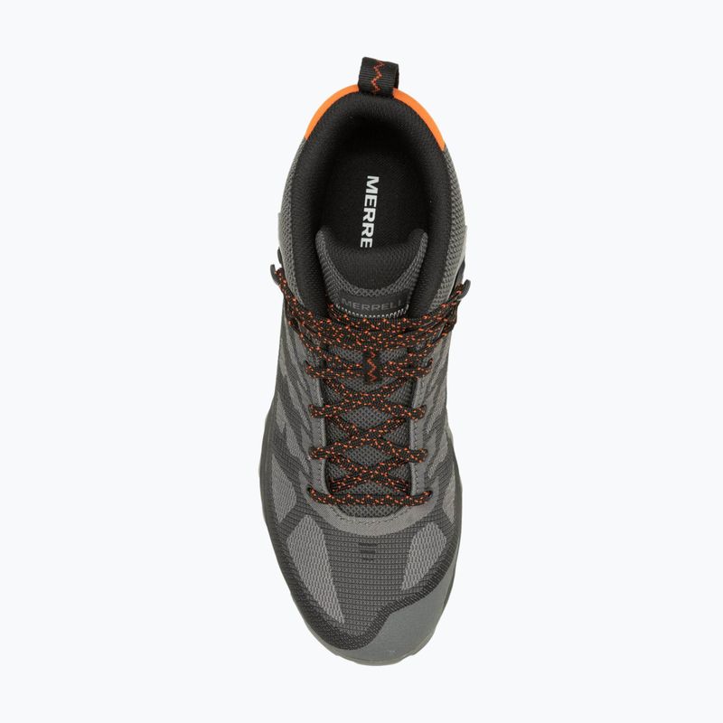 Мъжки обувки Merrell Speed Eco Mid WP charcoal/tangerine 13