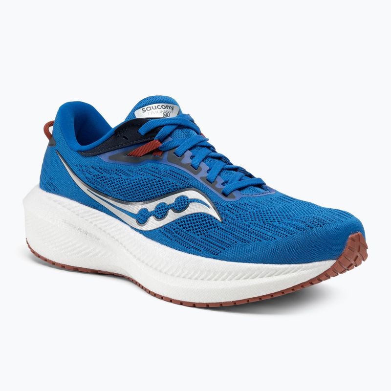 Мъжки обувки за бягане Saucony Triumph 21 cobalt/silver