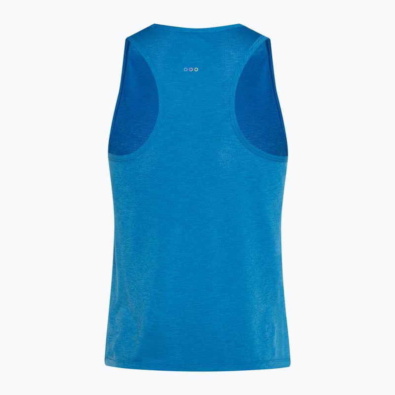 Мъжки потник за бягане Saucony Stopwatch Singlet cobalt heather 2